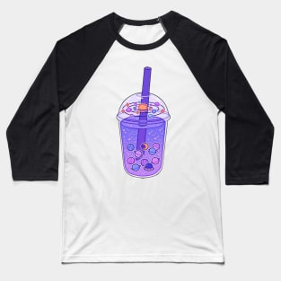 Space Celestial Boba Baseball T-Shirt